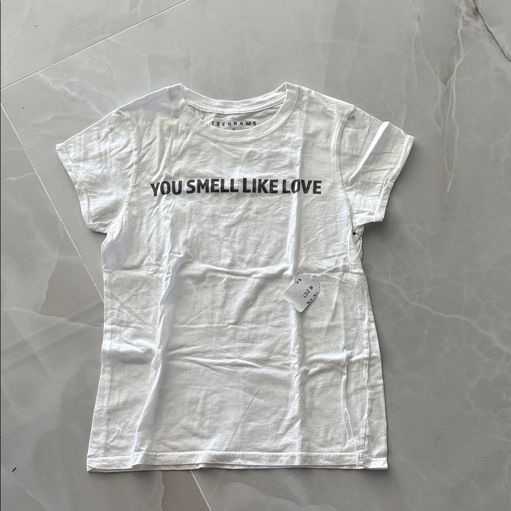 White Graphic Tee